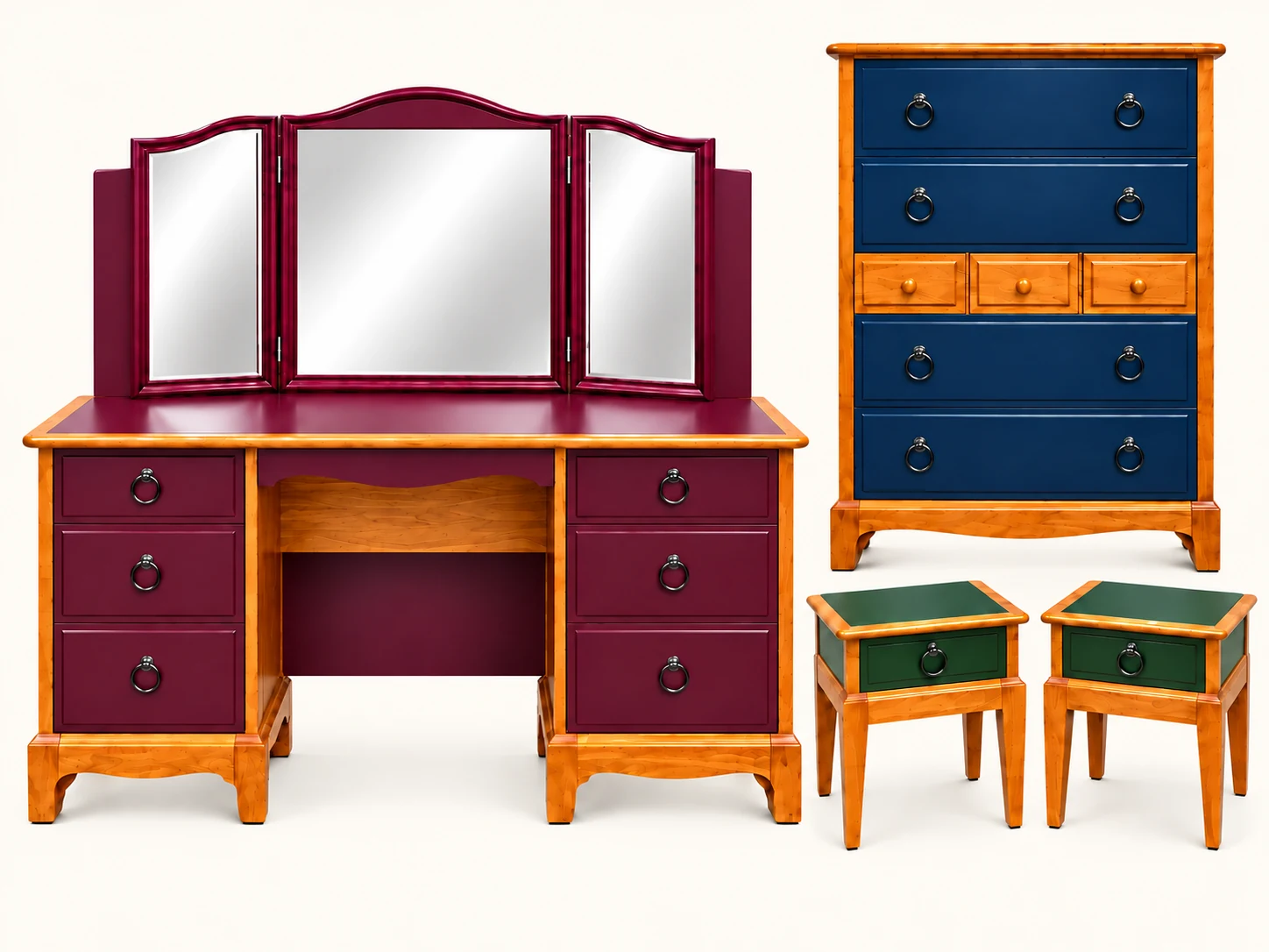 Examples of restored Stag & Grain furniture