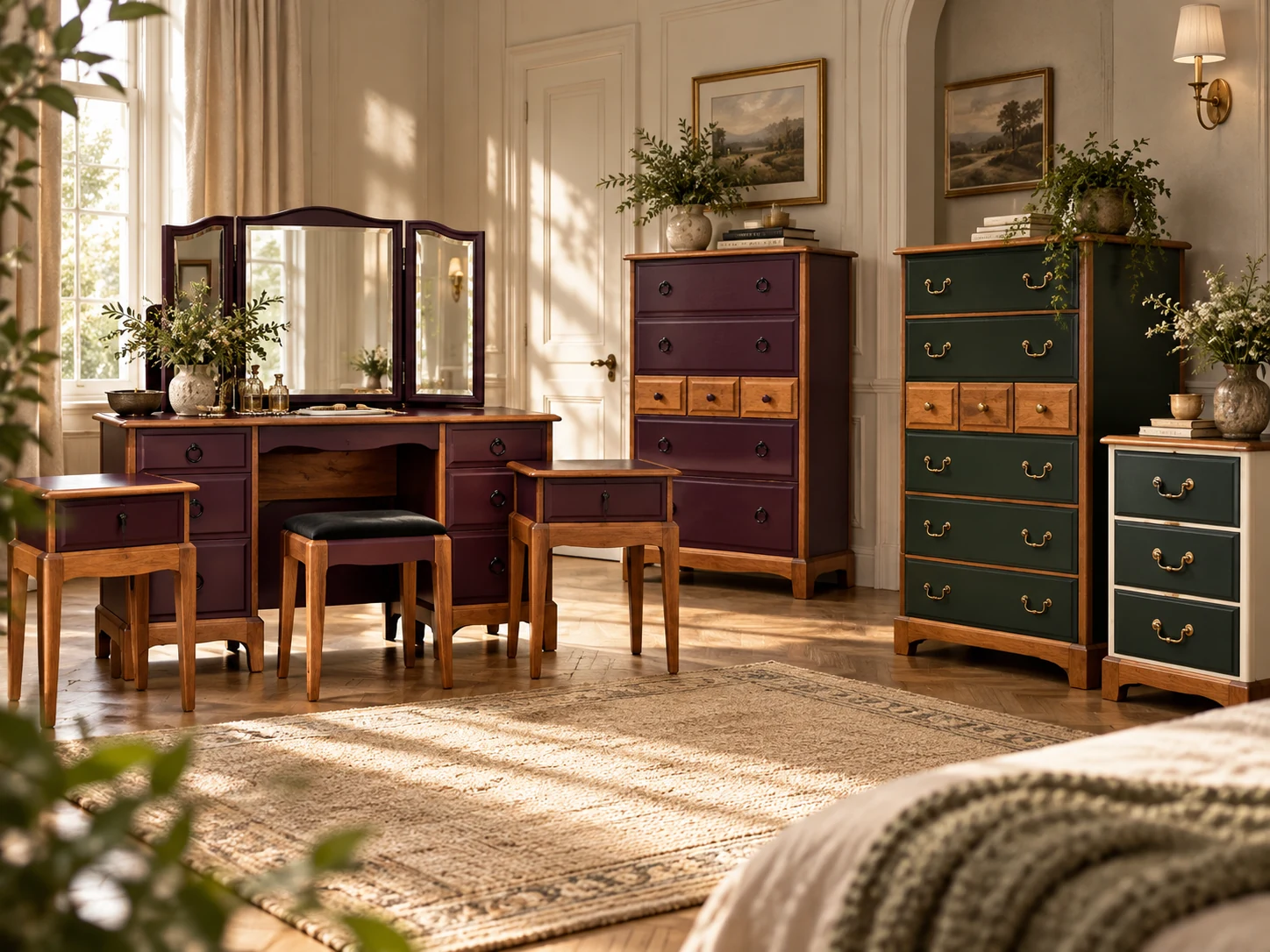 Restored furniture by Stag & Grain