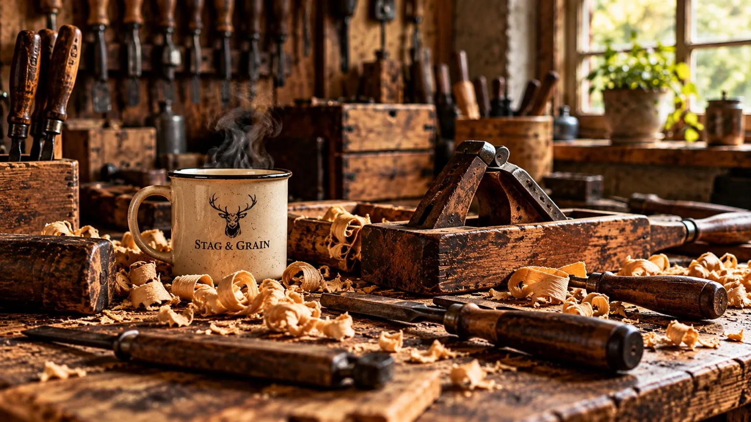 Stag & Grain workshop craftsmanship
