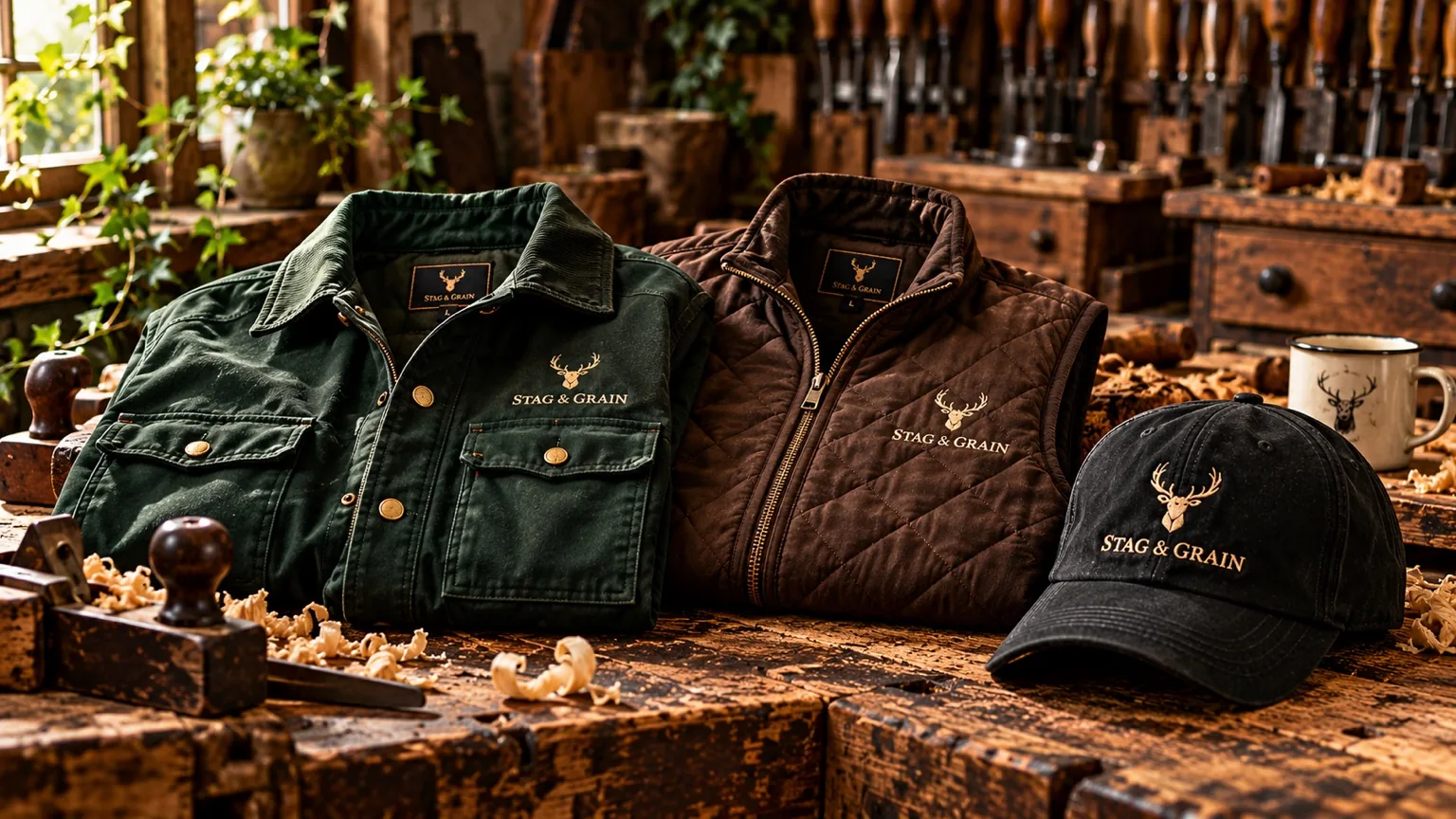 Stag & Grain heritage clothing collection